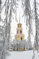 Bell tower of the Ryazan Kremlin