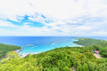 Breathtaking View of Koh Larn or Coral Island in Pattaya, Thailand
