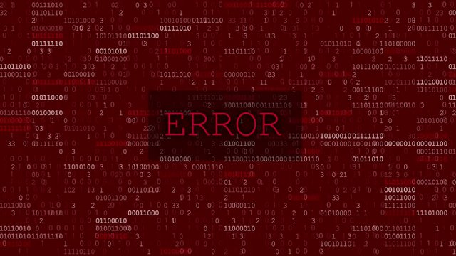 Computer Data Error