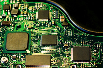Electronic circuit board CPU