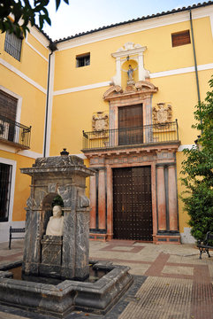 Institute of Aguilar and Eslava in Cabra, province of Cordoba, Spain