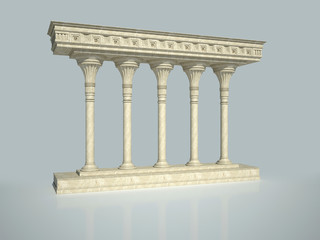 Architectural structure in classical style