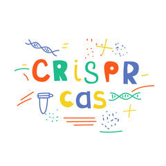 gene dna editing vector concept in bright colors