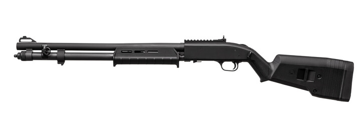 Shotgun isolated on white