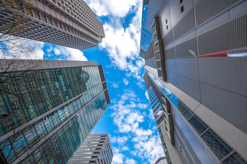 都市風景　日本　大阪・梅田