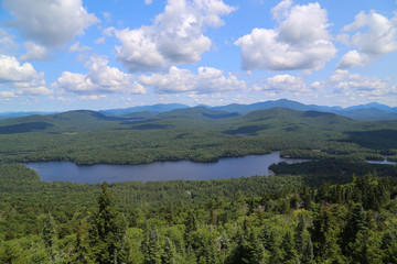 Obraz premium lake in the mountains