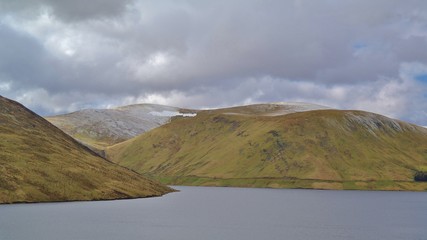Meggat reservoir hills