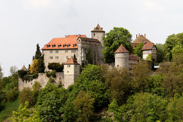 Fototapeta na wymiar Schloss Stetten Künzelsau