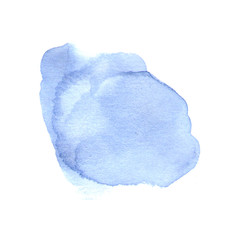 Abstract watercolor brush strokes painted background. Paper texture.