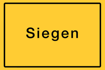 Symbolbild eines Ortseingangsschildes einer größeren deutschen Stadt