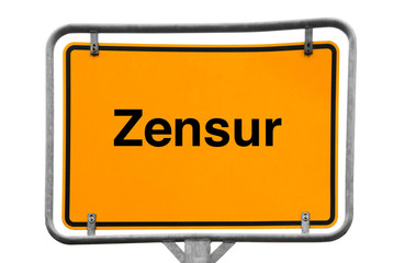 Zensur Wegweiser