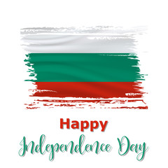 Bulgaria Independence Day background