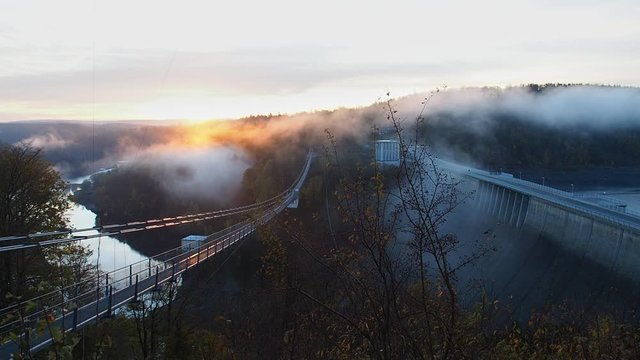 Sunrise at Titan RT/Rappbodetalsperre