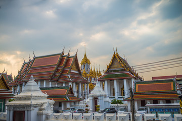 Fototapeta na wymiar Thai Temple landmark