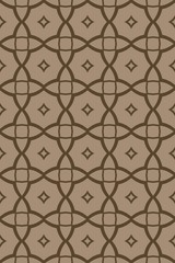 vector illustration. pattern with geometric ornament, decorative border. design for print fabric