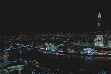 Fototapeta premium Londra dall'alto