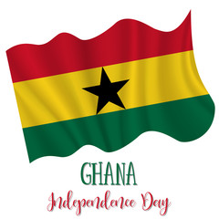 6 March, Ghana Independence Day background