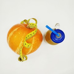 Pumpkin juice is good for health - 239881655
