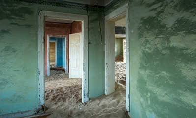 Kolmanskop ghost town, Luderitz Namibia