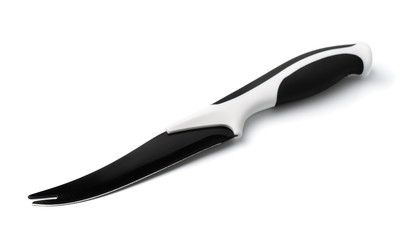 Cheese knife with fork tip