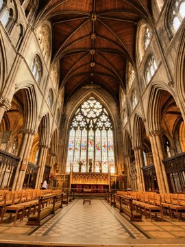 Ripon Cathedral interior, North Yorkshire