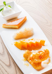 Thailand desserts with ice cream