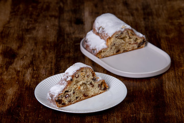 Stollen tradditional Christmas Cake