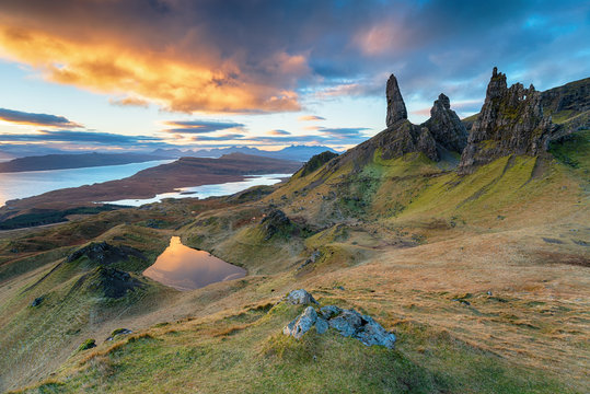 The Old Man Of Storr On The Isle Of Skye