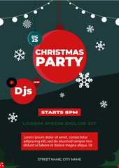 Christmas party poster 2