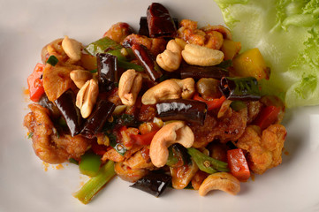 Thai Cashew nuts stir fried