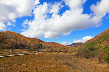sights of the Ulan prairie in Inner Mongolia, China