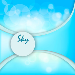 sky background with space for text