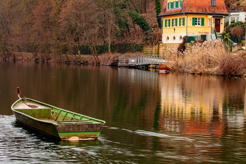 Boot ohne Passagiere