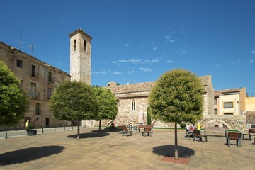 Church of Sant Miquel in Montblanc town. The church was built in 13th century.