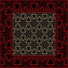 Geometrical linear texture. Original geometrical puzzle. Backdrop. Vector illustration. For design, wallpaper, fashion, print.