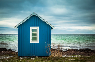 beach huts