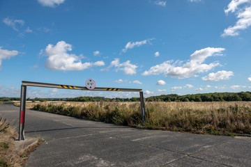 Obraz premium Height restriction barrier