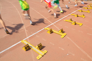 short distance runner