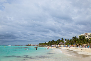 beach at isla mujeres