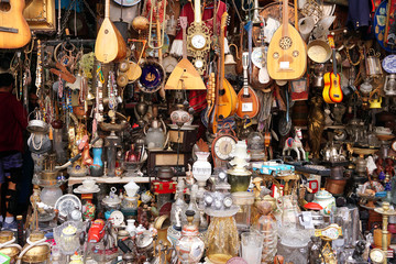 Small antique shop in Monastiraki, Athens