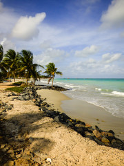 A view of  Rio Ambar Beach on Itamaraca Island (Pernambuco state, Brazil)