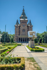 Fototapeta na wymiar beautiful city in Romania - Timisoara 
