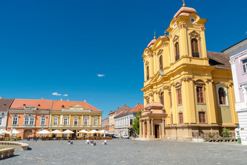 Fototapeta na wymiar Timisoara - beautiful town in Romania