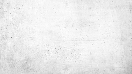 Texture of old white concrete wall for background