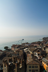 aerial view of the city