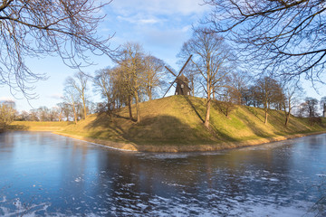 Obraz premium copenhagen frozen in winter