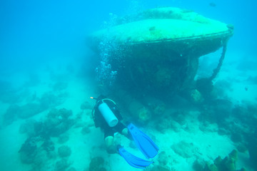 diving submarine barbados