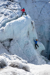 ice climbing in iceland