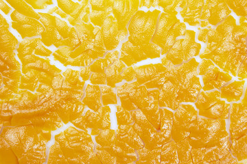 Dry egg yolk background texture