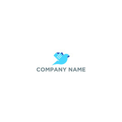 Fototapeta premium File Bird Logo Template